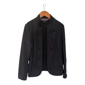 Tommy‎ Hilfiger Navy Cotton Stretch Blazer Jacket | Size M